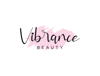 Vibrance Beauty  logo design by haidar