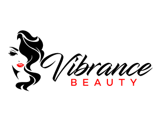 Vibrance Beauty  logo design by KDesigns