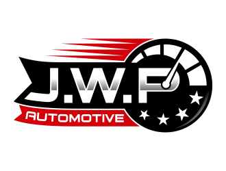 J.W.P automotive logo design by FriZign