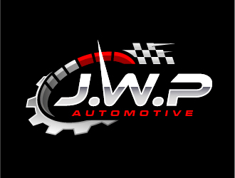 J.W.P automotive logo design by ORPiXELSTUDIOS