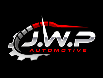 J.W.P automotive logo design by ORPiXELSTUDIOS