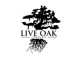 Live Oak Lending logo design by ElonStark
