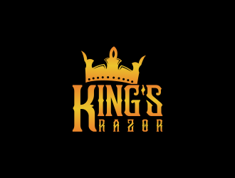 A king’s Razor  logo design by FirmanGibran
