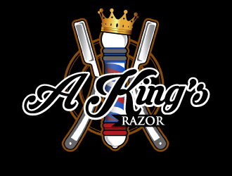 A king’s Razor  logo design by ElonStark