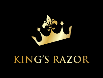A king’s Razor  logo design by xorn
