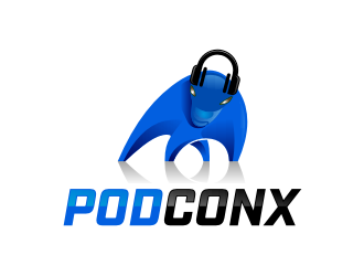 podconx logo design by blessings