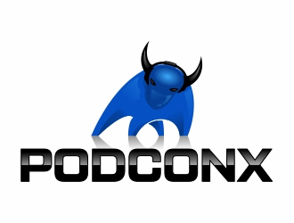 podconx logo design by Mardhi