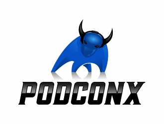 podconx logo design by Mardhi