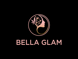 Bella Glam logo design by azizah