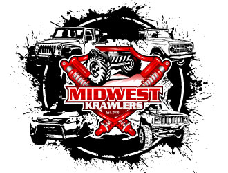 Midwest Krawlers logo design by Suvendu