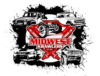 Midwest Krawlers logo design by Suvendu