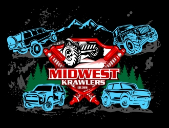 Midwest Krawlers logo design by rizuki