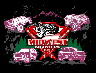 Midwest Krawlers logo design by rizuki