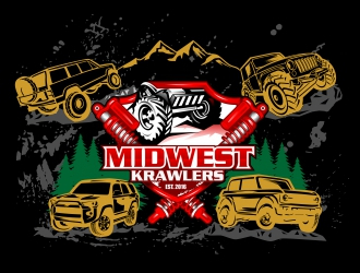 Midwest Krawlers logo design by rizuki