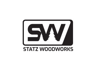 Statz Woodworks logo design by fritsB