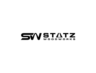 Statz Woodworks logo design by checx