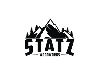 Statz Woodworks logo design by ora_creative