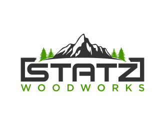 Statz Woodworks logo design by Purwoko21