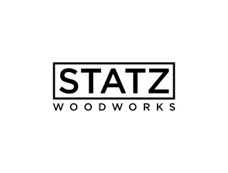 Statz Woodworks logo design by RIANW