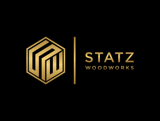 Statz Woodworks logo design by ozenkgraphic