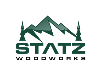 Statz Woodworks logo design by dollarpush