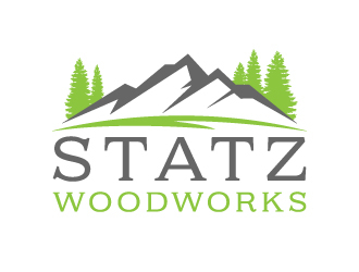 Statz Woodworks logo design by akilis13