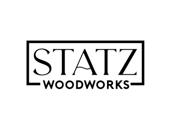 Statz Woodworks logo design by serprimero