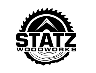 Statz Woodworks logo design by ElonStark
