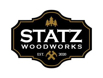 Statz Woodworks logo design by kunejo