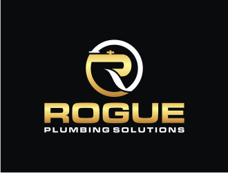 Rogue Plumbing Solutions logo design by mbamboex