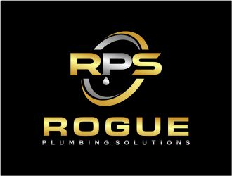 Rogue Plumbing Solutions logo design by fadlan