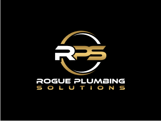 Rogue Plumbing Solutions logo design by sodimejo