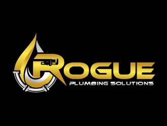 Rogue Plumbing Solutions logo design by ruki