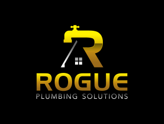 Rogue Plumbing Solutions logo design by ingepro