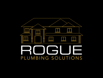 Rogue Plumbing Solutions logo design by ingepro