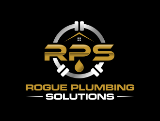 Rogue Plumbing Solutions logo design by ingepro
