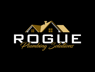 Rogue Plumbing Solutions logo design by ingepro