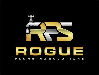 Rogue Plumbing Solutions logo design by fadlan