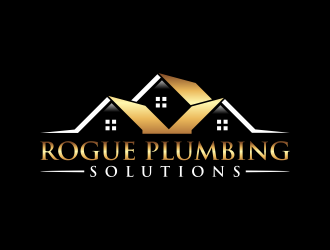 Rogue Plumbing Solutions logo design by mukleyRx