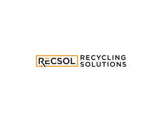 RECSOL - Recycling Solutions  logo design by checx