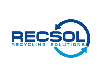 RECSOL - Recycling Solutions  logo design by cikiyunn