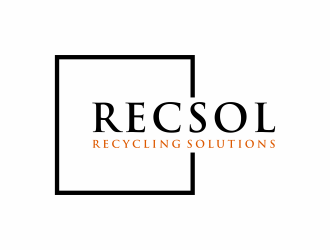 RECSOL - Recycling Solutions  logo design by ozenkgraphic