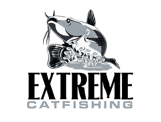 Extreme CatFishing logo design by ElonStark