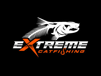 Extreme CatFishing logo design by daywalker