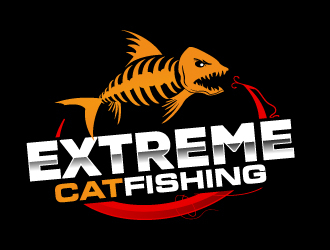 Extreme CatFishing logo design by Suvendu