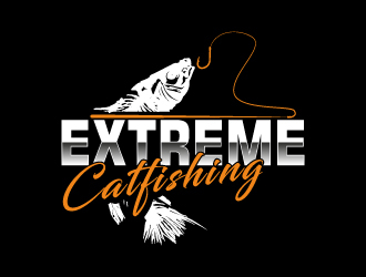 Extreme CatFishing logo design by Suvendu