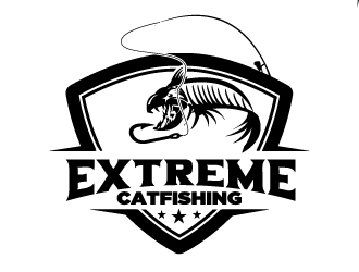 Extreme CatFishing logo design by Suvendu