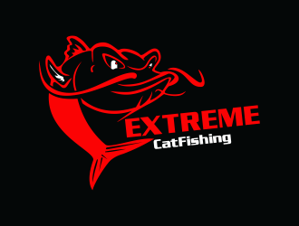 Extreme CatFishing logo design by Renaker