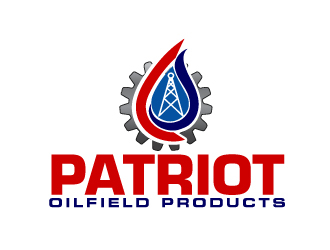 PATRIOT OILFIELD PRODUCTS logo design by ElonStark