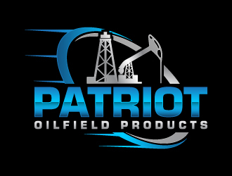 PATRIOT OILFIELD PRODUCTS logo design by Kirito